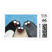 Singing Cat Trio Postage postage by LisaMarieArt Singing Cat Trio Postage postage