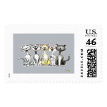 Singing cats postage