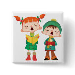 Singing Christmas Carols Button