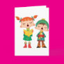 Singing Christmas Carols Card Singing Christmas Carols Card