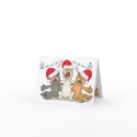 Singing Christmas Cats cards