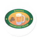 Singing Drinking Team stickers
