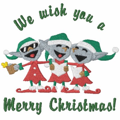Singing Elves by Embroidery4U