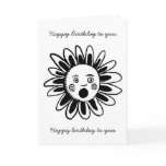 singing, flower, drawing, black and white,