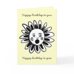 singing, flower, drawing, black and white,