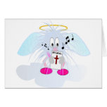 Singing in Heavens Choir Greeting Card