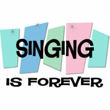 Singing Is Forever Photo Cutouts