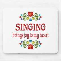 Singing Joy Mouse Pads