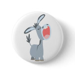 round_button - Little donkey enjoying a (loud) singing session :) Fully customizable and available on other products.: Sizes  Available colors: 0