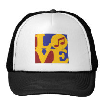 Singing Love Trucker Hats