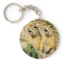 Singing Prairie Dogs Keychain