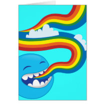 Singing rainbows cards