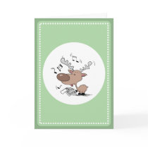 Singing Reindeer cards
