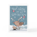 Singing Reindeer cards by Pereca Singing Reindeer cards