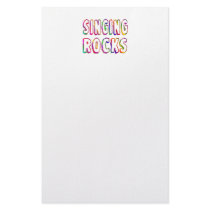 Singing Rocks Stationery
