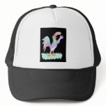 Singing Rooster on Black by Wendy C. Allen Singing Rooster on Black by Wendy C. Allen