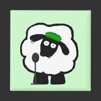 Singing Sheep Magnet magnets