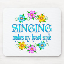 Singing Smiles Mouse Pad