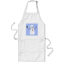 Singing Snowman aprons