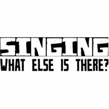 Singing What Else Is There? Photo Cut Out