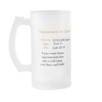 Single Again - Cold Beer mugs