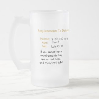 Single Again - Cold Beer mug