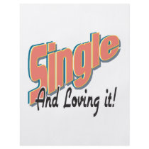 single and loving it personalized flyer