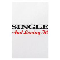 Single And Loving It stationery
