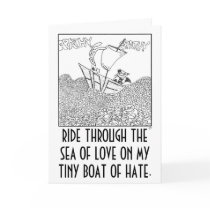 Single Awareness Day Card-Sea of Love