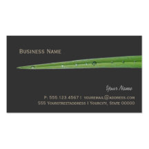 Single Blade of Grass Business Card