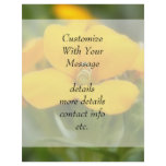 Single Bloom - Wallflower Personalized Flyer