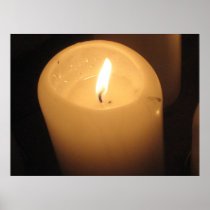 Single Candle Poster