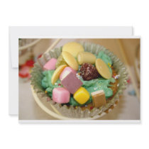 Single Cupcake Invitation