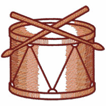 Single Drum and drumsticks