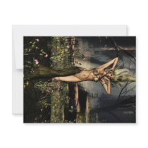 Single Dryad Custom Invitations