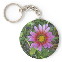 Single flower keychain