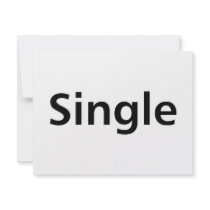 Single invitations by TeeZazzle Single invitations