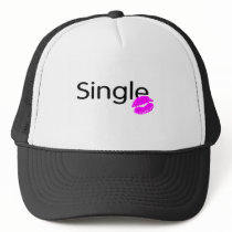 Single (Kiss) hats by TeeZazzle Single (Kiss) hats