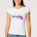 Single (Kiss) t-shirts by WeddingZazzle Single (Kiss) t-shirts