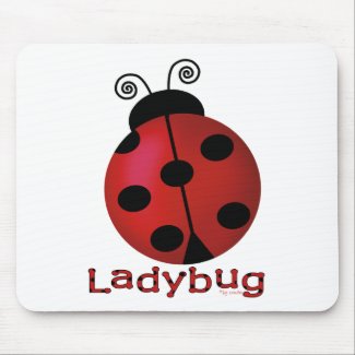 Single Ladybug mousepad