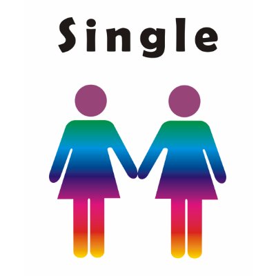 Single - Lesbian T Shirt by apouchain