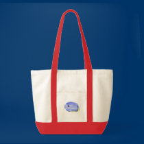 Single Little Blue Fish Bag
