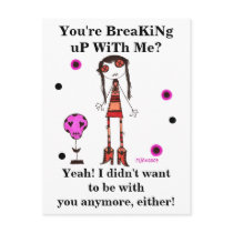 SinGLe & LoViNg EvErY BiT Of It! postcards by MirandaJuneArt SinGLe & LoViNg EvErY BiT Of It! postcards