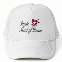 Single Maid of Honor hats