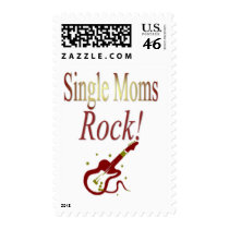 Single Moms Rock! Gear postage by blueserenity Single Moms Rock! Gear postage