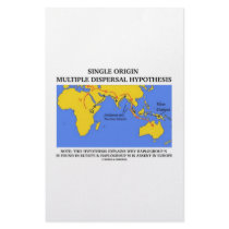Single Origin Multiple Dispersal (Evolution) stationery by wordsunwords Single Origin Multiple Dispersal (Evolution) stationery