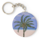 Single Palm Tree Keychain