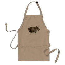 Single Pig w/One Poopie Apron by mypiggie Single Pig w/One Poopie Apron