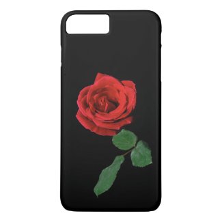 Single Red Rose iPhone 7 Plus Case