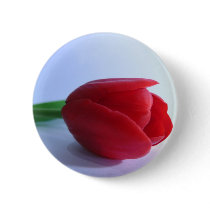 Single Red Tulip buttons
